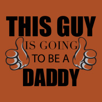 This Guy Is Going To Be A Daddy Oval Leatherette Patch | Artistshot