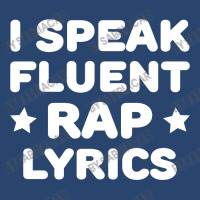 I Speak Fluent Rap Lyrics Oval Leatherette Patch | Artistshot