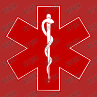 Star Of Life Emergency Medical Services Symbol, Ambulance, Oval Leatherette Patch | Artistshot