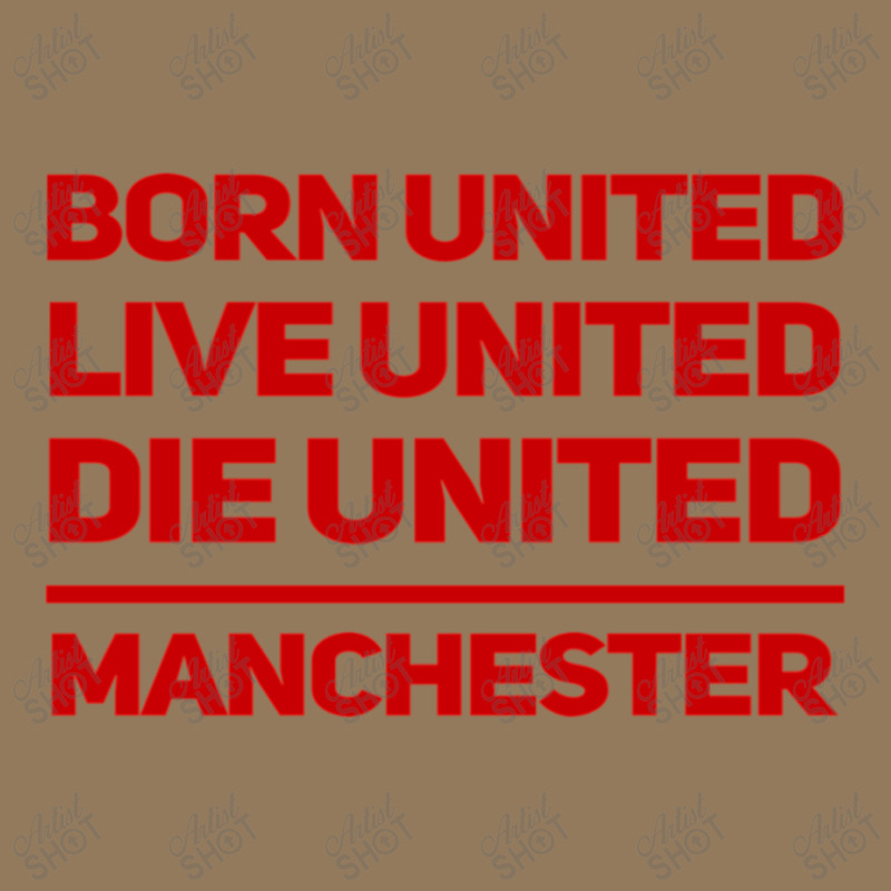 Born United Live United Die United For Manchester Fan Classic Oval Leatherette Patch | Artistshot