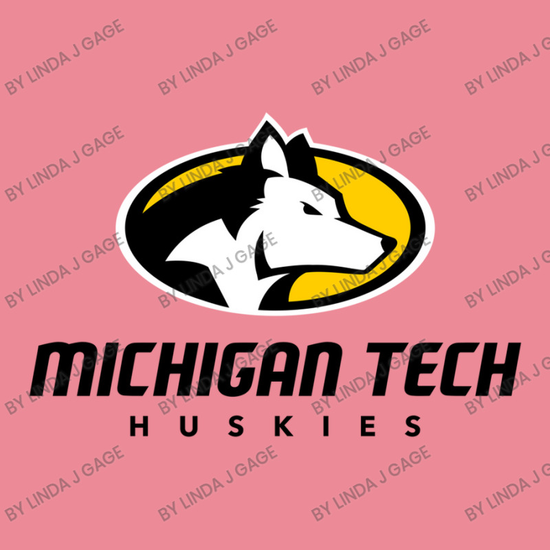 Michigan Tech Huskies Oval Leatherette Patch | Artistshot