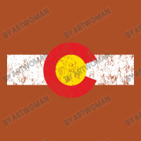 Vintage Colorado Flag Square Leatherette Patch | Artistshot