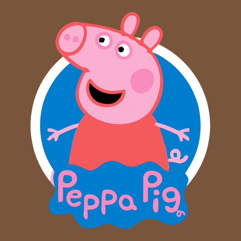 Peppa Pig Square Leatherette Patch by Dejavu77 | Artistshot