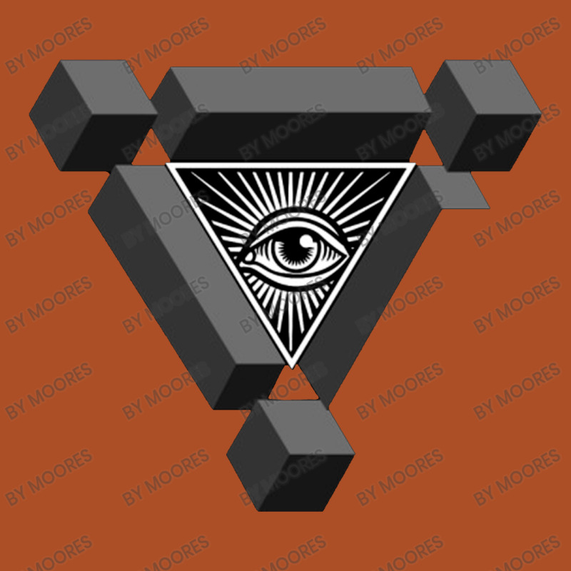 3d Freemasonry Illuminati Eye Of Providence Square Leatherette Patch | Artistshot