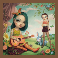 Mark Ryden - Duo Siblings Square Leatherette Patch | Artistshot