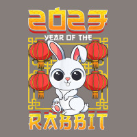 Year Of The Rabbit 2023 Chinese Zodiac Cute Kawaii Bunny Square Leatherette Patch | Artistshot