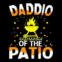 Funny Daddio Of The Patio Fathers Day Bbq Grill Da V-neck Tee | Artistshot