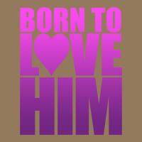 Born To Love Him Rectangle  Leatherette Patch | Artistshot