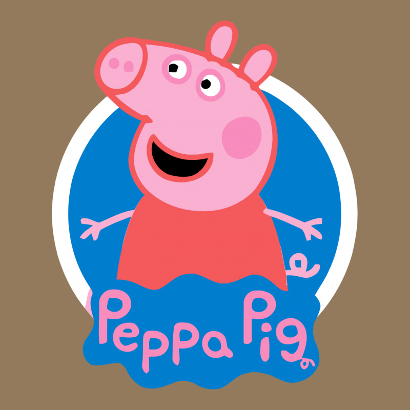 Peppa Pig Rectangle  Leatherette Patch by Dejavu77 | Artistshot