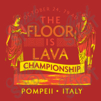 Pompeii Floor Is Lava Championship Rectangle  Leatherette Patch | Artistshot