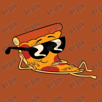 Pizza Steve Cool Cartoon Rectangle  Leatherette Patch | Artistshot