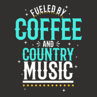 Fueled By Coffee And Country Music Champion Hoodie | Artistshot