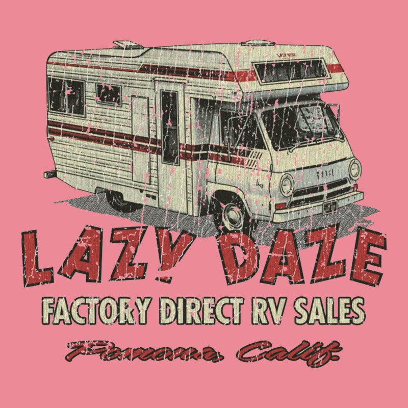 Lazy Daze 1956, Camping Rectangle  Leatherette Patch | Artistshot