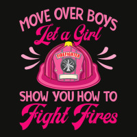 Womens Move Over Boys Let A Girl Show You How To F Scorecard Crop Tee | Artistshot