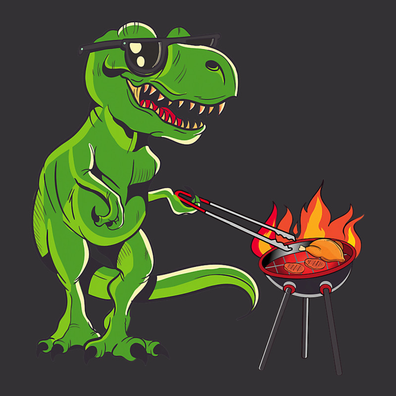 Funny Dinosaur Chef Cook Bbq Outdoors Dad Son Food Vintage Short | Artistshot