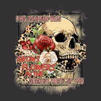 Find Someone Who Grows Flowers Boho Leopard Skull  Vintage Short | Artistshot