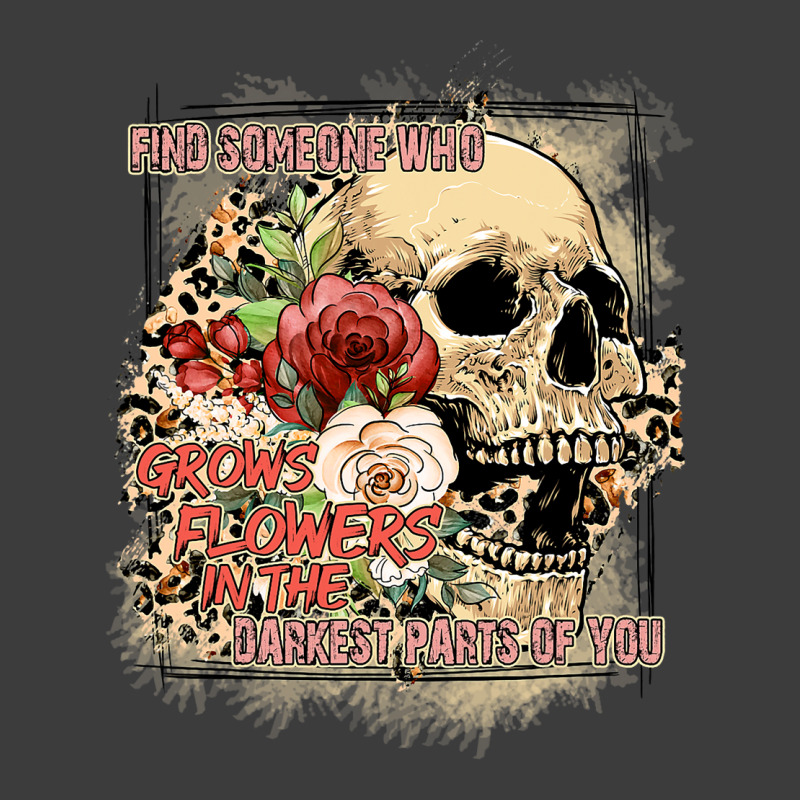 Find Someone Who Grows Flowers Boho Leopard Skull  Men's Polo Shirt | Artistshot