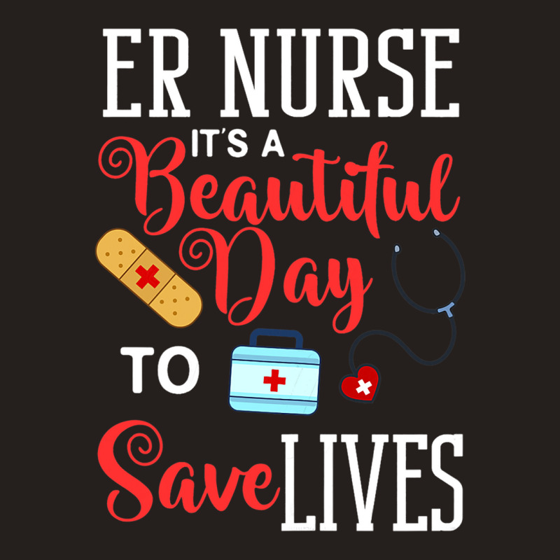 Womens Emergency Room Technician Er Nurse Hospital Tank Top | Artistshot