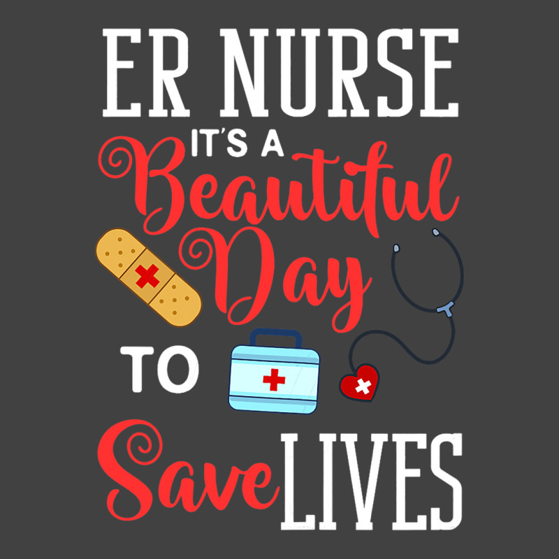 Womens Emergency Room Technician Er Nurse Hospital Vintage T-shirt | Artistshot