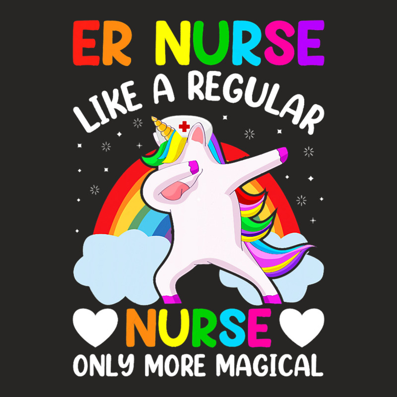 Womens Er Nurse Like A Regular Nurse More Magical  Ladies Fitted T-Shirt by JuditHanley | Artistshot