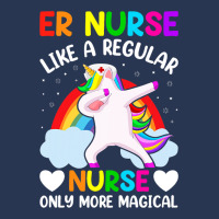 Womens Er Nurse Like A Regular Nurse More Magical  Ladies Denim Jacket | Artistshot