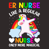 Womens Er Nurse Like A Regular Nurse More Magical  Racerback Tank | Artistshot