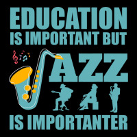 Funny Education Is Important Jazz Importanter Note Men's 3/4 Sleeve Pajama Set | Artistshot