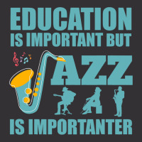 Funny Education Is Important Jazz Importanter Note Vintage Short | Artistshot