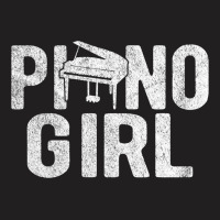 Womens Funny Piano Girl Piano Player Musician Clas T-shirt | Artistshot