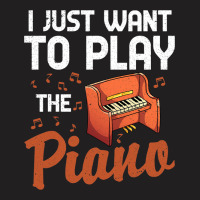 Funny Piano Player Classical Music Pianist Music N T-shirt | Artistshot