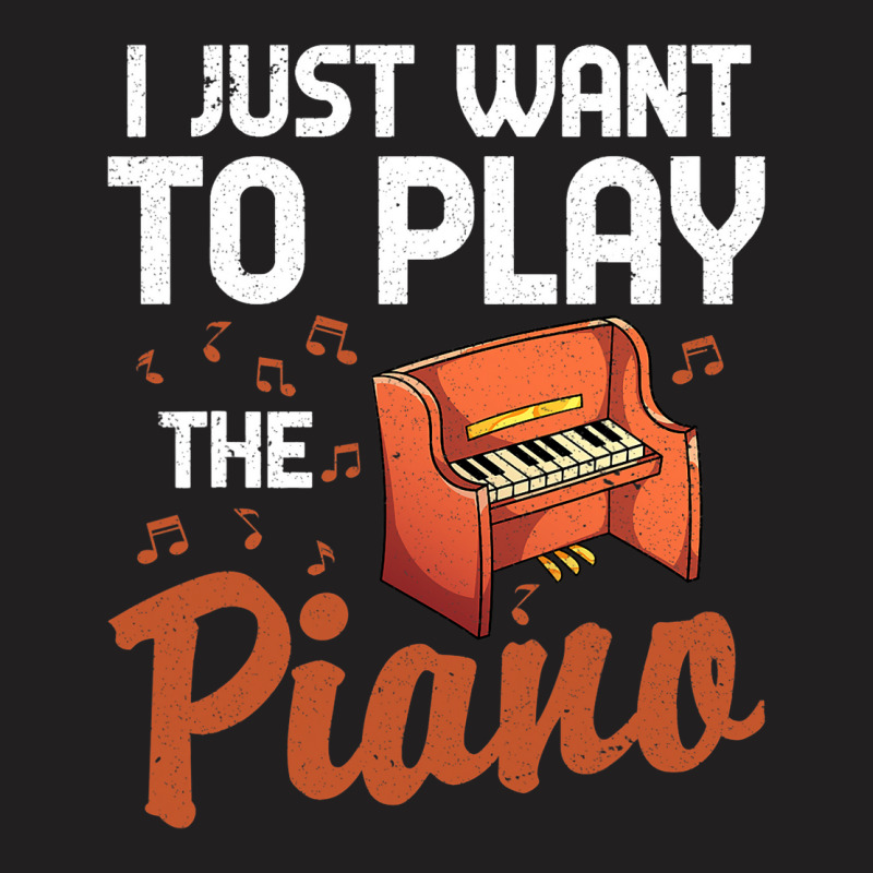 Funny Piano Player Classical Music Pianist Music N T-shirt | Artistshot