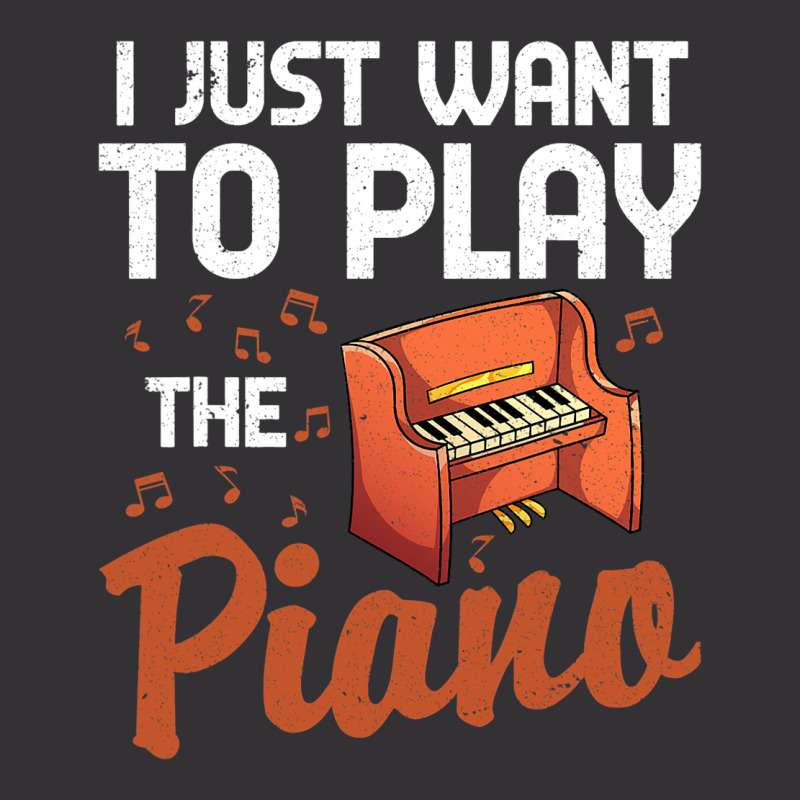 Funny Piano Player Classical Music Pianist Music N Vintage Hoodie | Artistshot