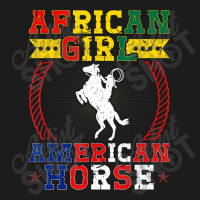 African Cowgirl American Horse, Rodeo Horse Hoodie & Jogger Set | Artistshot