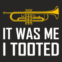 Funny Trumpet Band I Tooted Musical Instrument Jaz Ladies Fitted T-shirt | Artistshot