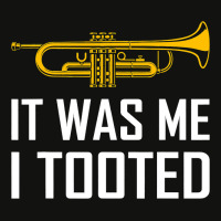 Funny Trumpet Band I Tooted Musical Instrument Jaz Scorecard Crop Tee | Artistshot