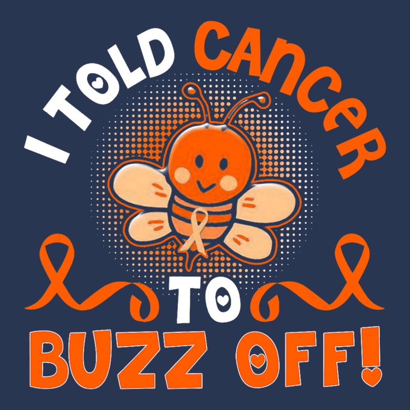 Funny Kidney Cancer Bee Buzz Off Men Denim Jacket | Artistshot