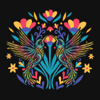 Floral Bird Otomi Mexican Embroidery Style Mexican Graphic T-shirt | Artistshot