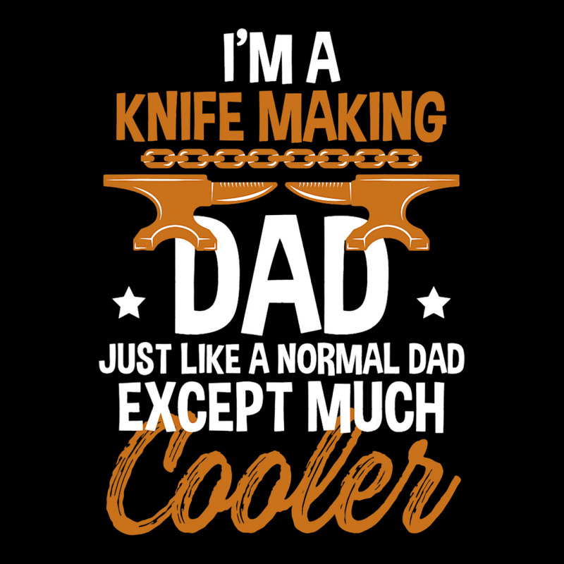 Funny Knife Making Dad Cooler Forged Knives Blades Zipper Hoodie | Artistshot