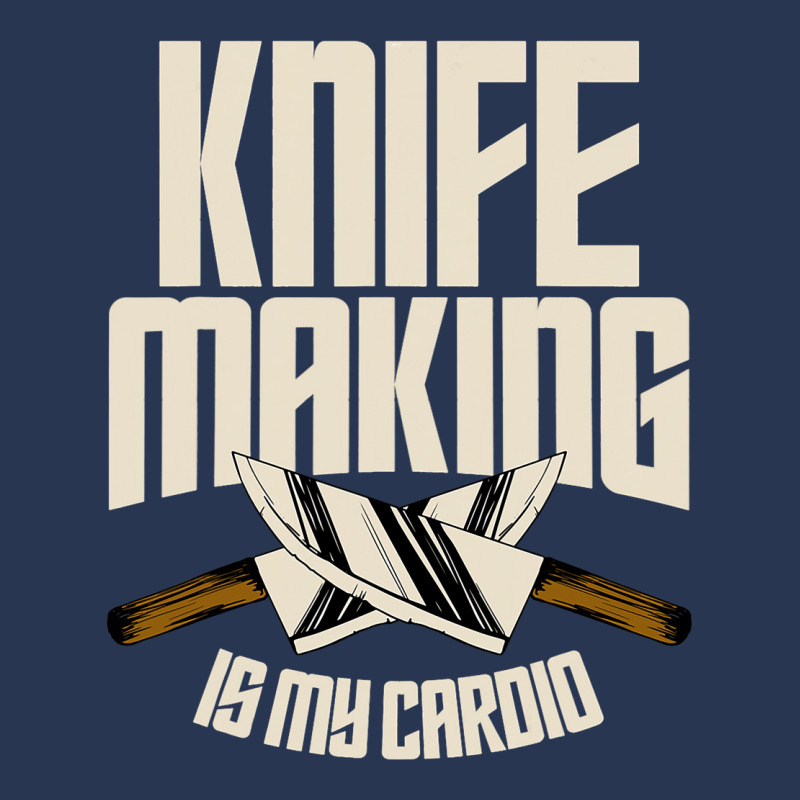 Funny Knife Making Is My Cardio Knife Making Men Denim Jacket | Artistshot