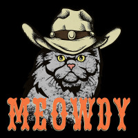 Meowdy Funny Country Music Cat Cowboy Hat Vintage Men's Long Sleeve Pajama Set | Artistshot