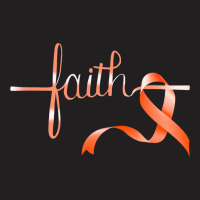 Faith In In Fight Kidney Cancer Gift Kidney Cancer T-shirt | Artistshot