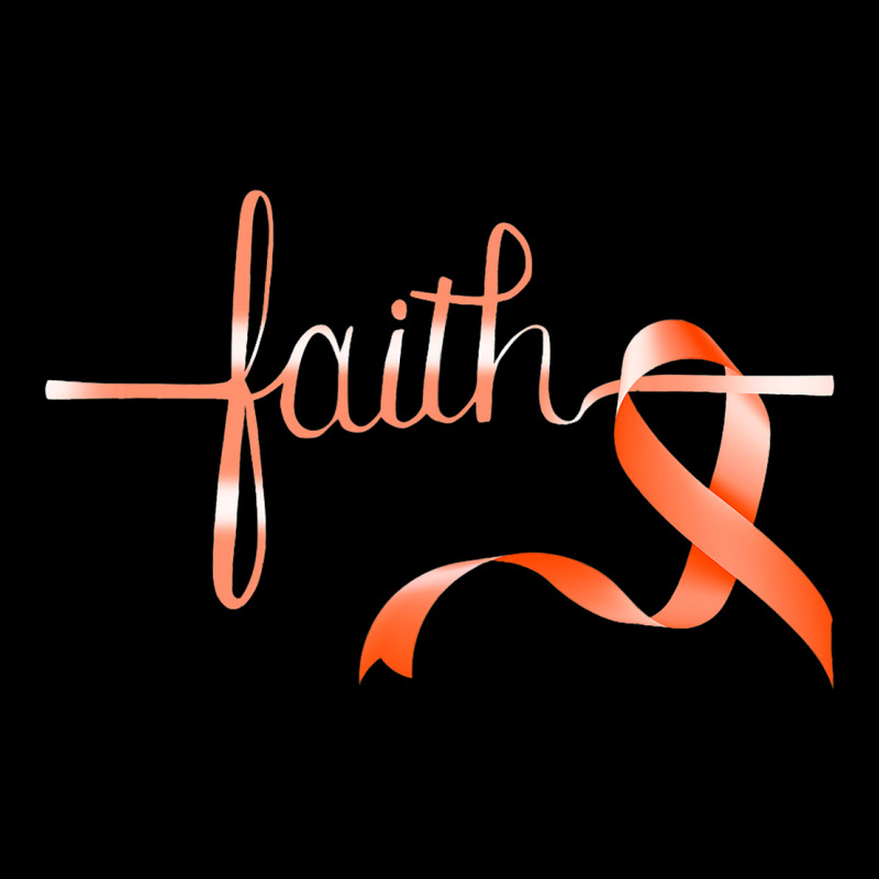 Faith In In Fight Kidney Cancer Gift Kidney Cancer Pocket T-shirt | Artistshot