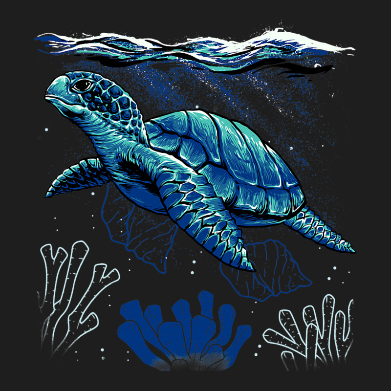 Sea Turtle Beach Lover Ocean Animal Marine Turtles Classic T-shirt by LoralieDemars | Artistshot