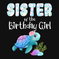 Sea Turtle Birthday Sister Of The Birthday Girl Oc Graphic T-shirt | Artistshot