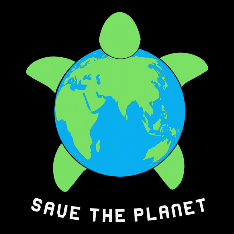 Save The Planet Turtle Ecofriendly Earth Day 21 Zipper Hoodie | Artistshot