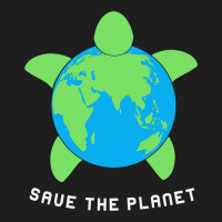 Save The Planet Turtle Ecofriendly Earth Day 21 Classic T-shirt | Artistshot