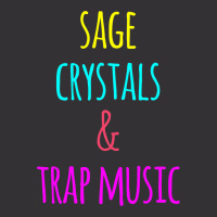 Sage Crystals 2trap Music Lover Girls Women Girls  Vintage Hoodie | Artistshot