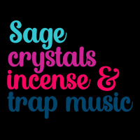 Sage Crystals Incense 2trap Music Lover Girls Wome Fleece Short | Artistshot