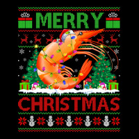 Shrimp Fish Lover Xmas Tree Ugly Santa Shrimp Chri Men's Long Sleeve Pajama Set | Artistshot