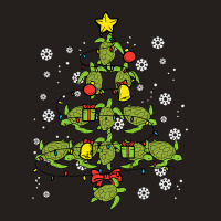 Sea Turtle Christmas Tree Animal Xmas Women Men Ki Tank Top | Artistshot